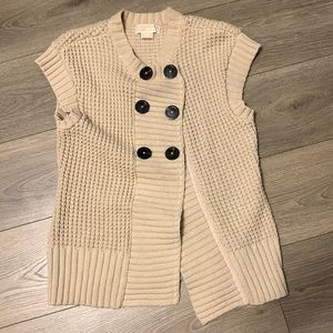 Michael Kors sleeveless cardigan